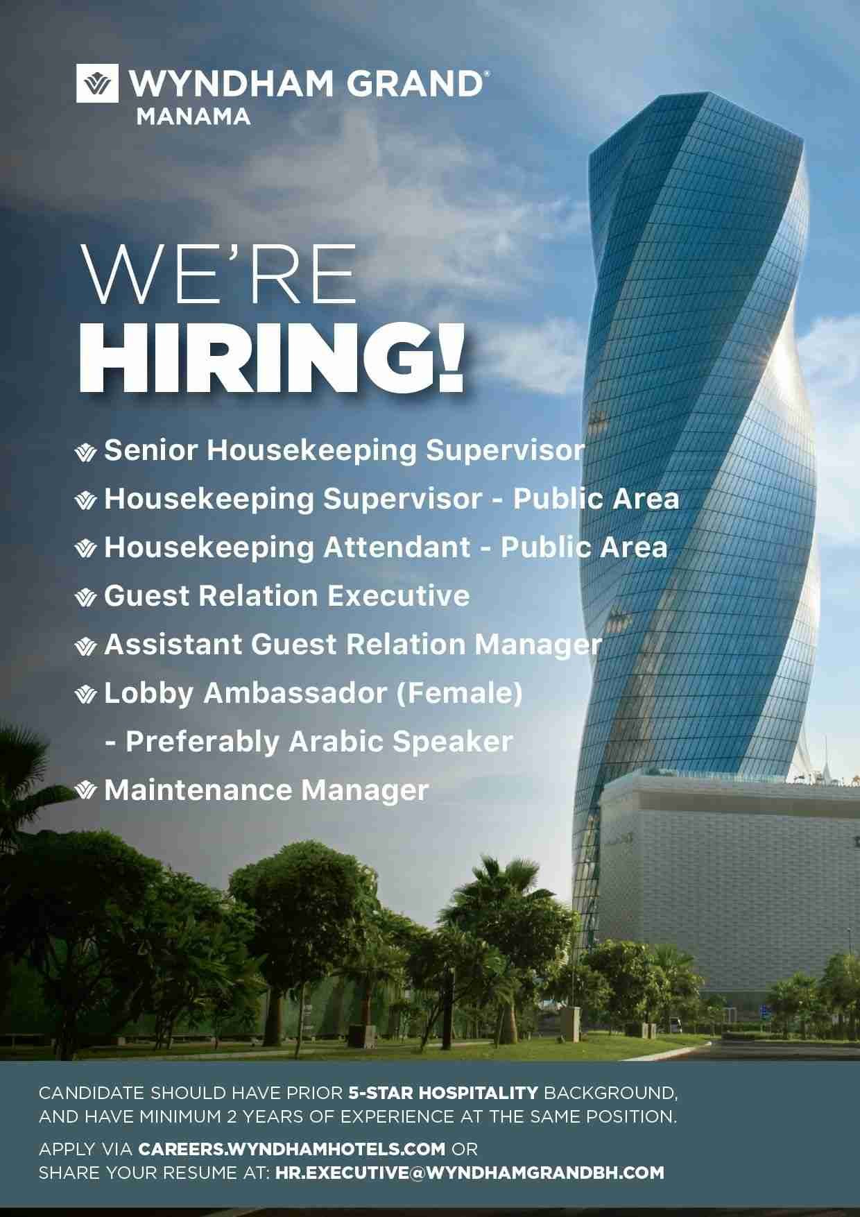 Wyndham Grand Manama Is Hiring: What It Really Means to Build a Career at a Five Star Hotel